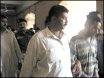 عدالت میں پیشی