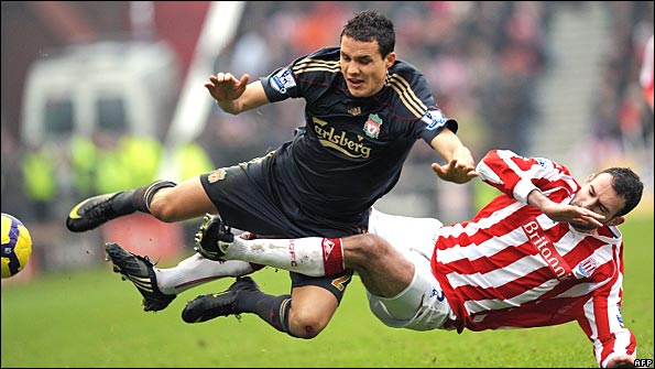 Phillip Degen, Liverpool; Danny Higginbotham, Stoke City