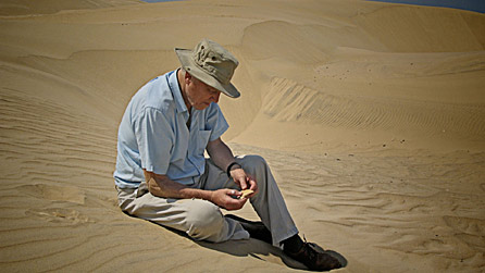 David Attenborough finds out more about the "elephant bird"