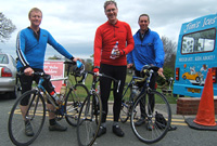 Gwyn Fôn, Dafydd Chilton a Gareth Rees Williams