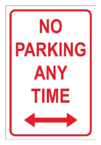 no parking