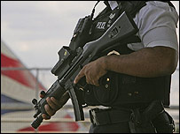 Siguri e lartë në aeroportet britanike