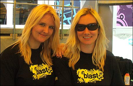 Blast welcoming committee in Ipswich