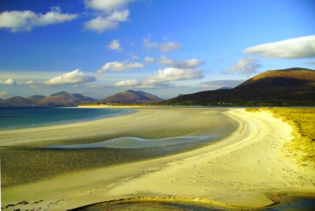 Seilibost and luskentyre, Harris