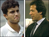 عمران خان اور سوورو گنگولی