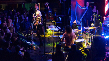 The Joy Formidable on stage in Boston