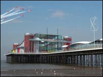 Design for Weston's pier