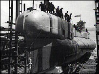 Thetis on its maiden voyage