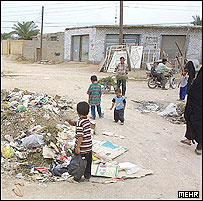 محله شلنگ آباد اهواز - عکس از خبرگزاری مهر