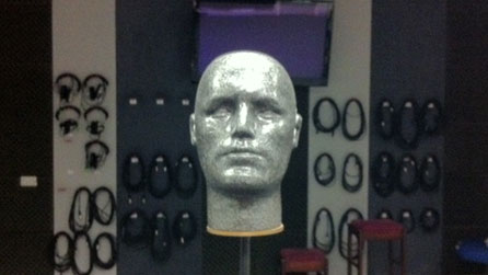 binaual head microphone