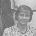 Mrs Chapman, wife of Wymondham's Billeting Officer, photographed in 1939