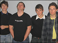 The Arctic Monkeys line-up