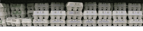 Eggs on sale in Buenos Aires
