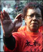 Tai Chi demonstration (part of Chinese New Year celebrations) 