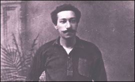 Arthur Wharton in black strip