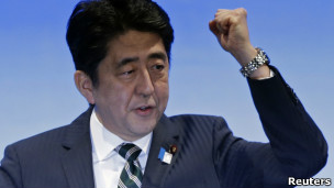 日本首相安倍晋三