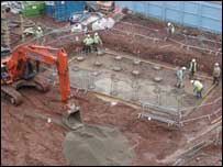 Performing Arts Centre building site