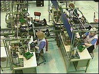 Fabrika çalışanları