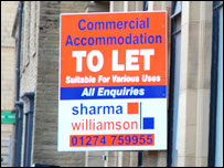 'To Let' sign in Bradford