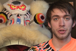 Daniel has been immersed in Chinese culture since he was a lad because of his dad's passion for martial arts. 