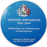 The Hippodrome blue plaque