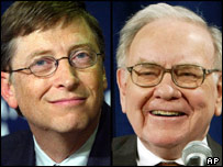 بل گیٹس اور وارن بوفٹ