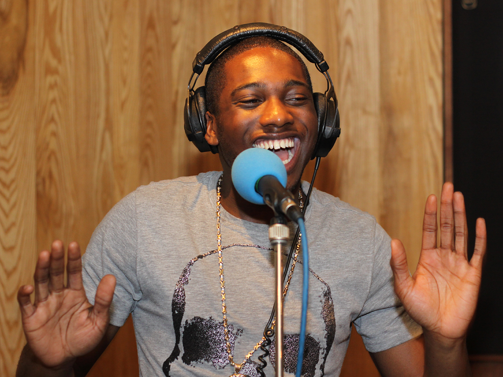 Loick Essien in the Live Lounge - 13 Sept 2010