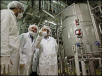 İran'da nükleer tesis