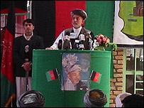 ولسمشر کرزى په شينډنډ کې تېره اونۍ