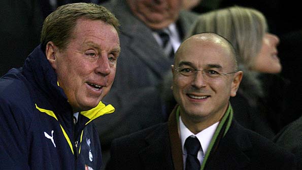 Daniel Levy and Harry Redknapp
