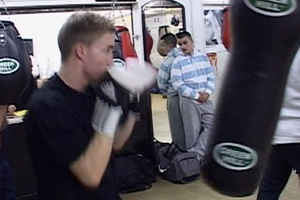 Boxing has offered Karl an escape from some of the harsher realities of life on his estate.