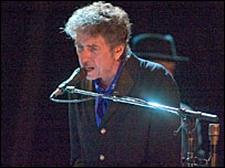 Legendary rocker, Bob Dylan 