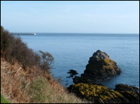 View from La Crete to St Catherine