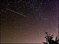 Meteor shower