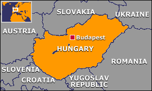 Map of Hungary