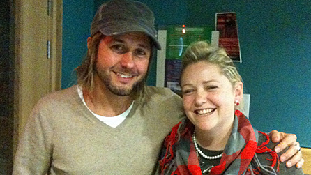 Grant Nicholas and Bethan Elfyn