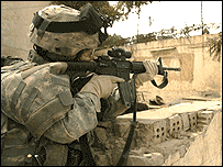 Irak'ta ABD askeri