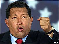 O presidente da Venezuela, Hugo Chávez (foto de arquivo)