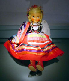 Doll in a Polish dress