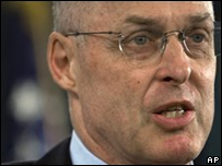 Henry Paulson ve Fed Başkanı Ben Bernanke (Arşiv)