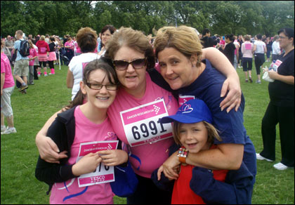 Race For Life, Sunday 19th July, Cambridge.