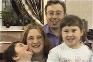 Ian Creek and his family