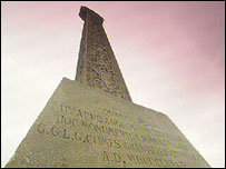 The Ebbsfleet memorial cross