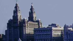 Liverpool's famous Liver Building