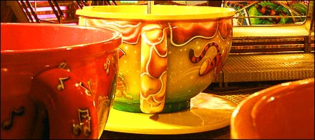Teacups ride at King's Lynn Mart