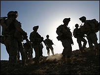 سربازان آمریکایی در افغانستان 