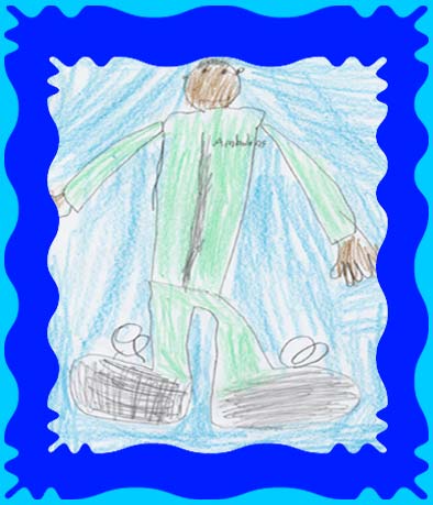 Piece of children's art