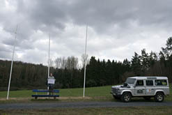 Justin at the 'center of Europe' - Ochsenwasen, Meerholz