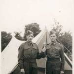 Home Guard 1941 Loughborough, John Cory on the right