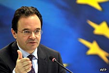 Greek Finance Minister, George Papakonstantinou